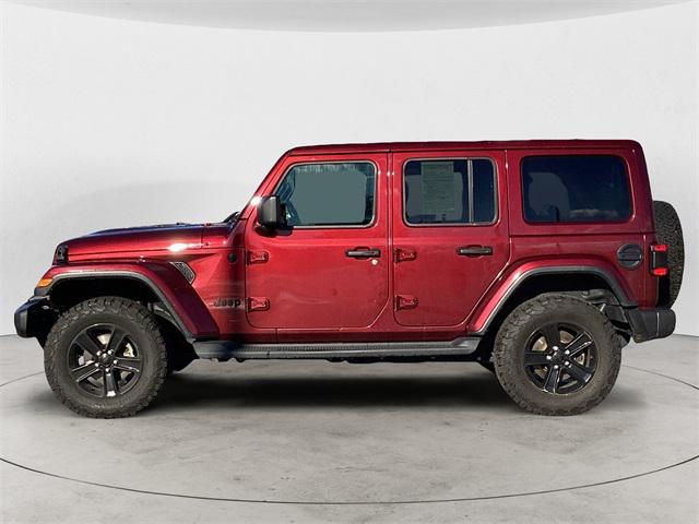 used 2021 Jeep Wrangler Unlimited car, priced at $32,491