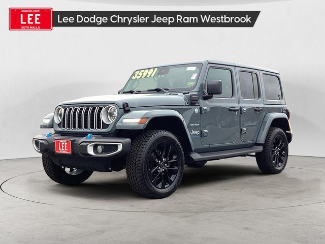used 2024 Jeep Wrangler 4xe car, priced at $34,992