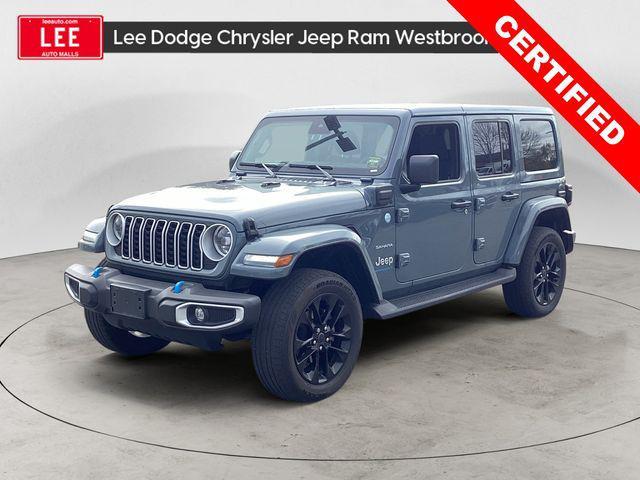 used 2024 Jeep Wrangler 4xe car, priced at $35,991