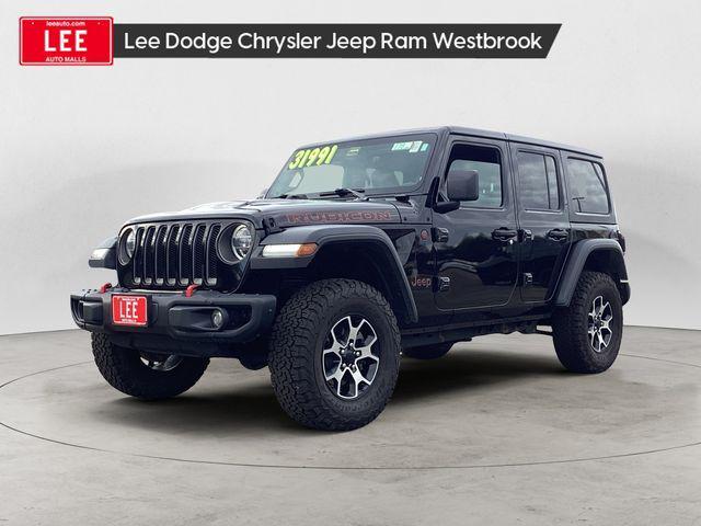 used 2020 Jeep Wrangler Unlimited car, priced at $31,991