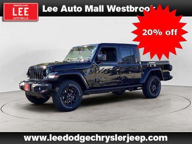 new 2024 Jeep Gladiator car, priced at $52,830