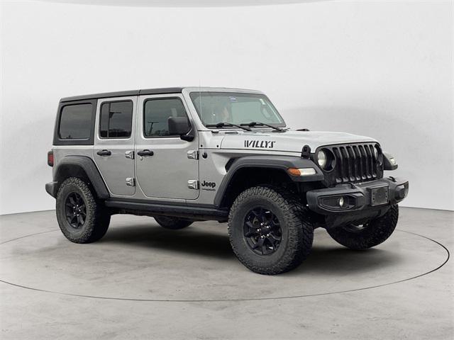 used 2021 Jeep Wrangler Unlimited car, priced at $30,991