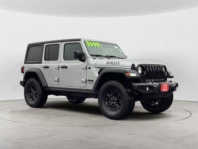 used 2021 Jeep Wrangler Unlimited car, priced at $29,993