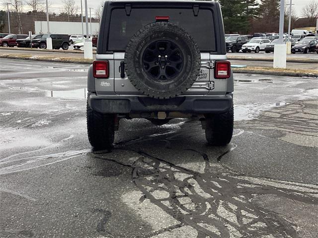 used 2021 Jeep Wrangler Unlimited car, priced at $30,991