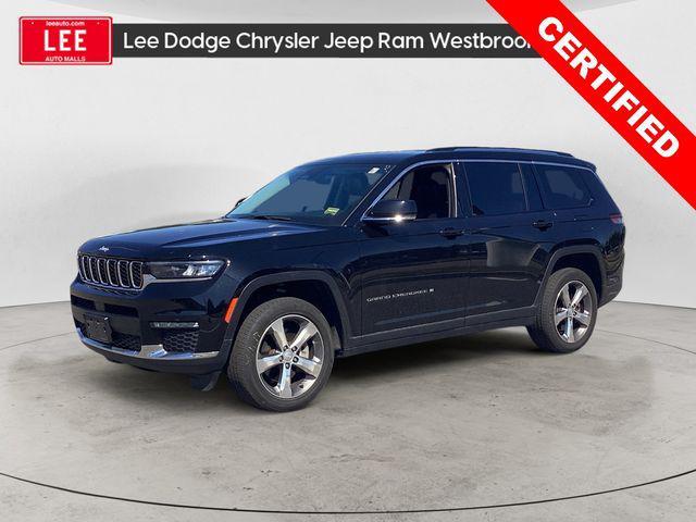 used 2022 Jeep Grand Cherokee L car, priced at $34,991
