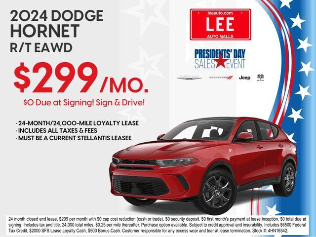 new 2024 Dodge Hornet car, priced at $31,620