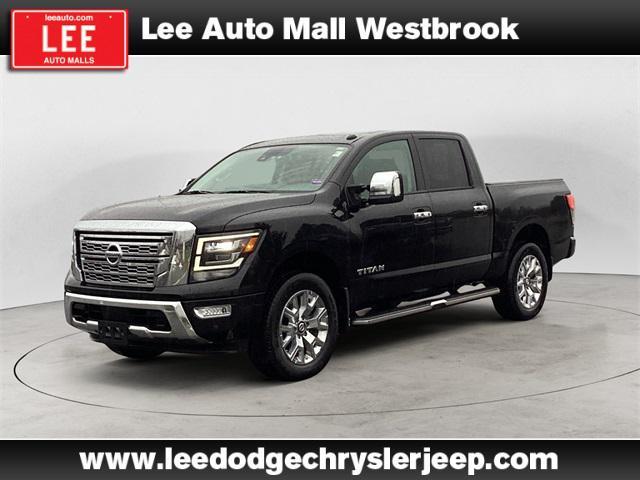 used 2021 Nissan Titan car, priced at $39,491