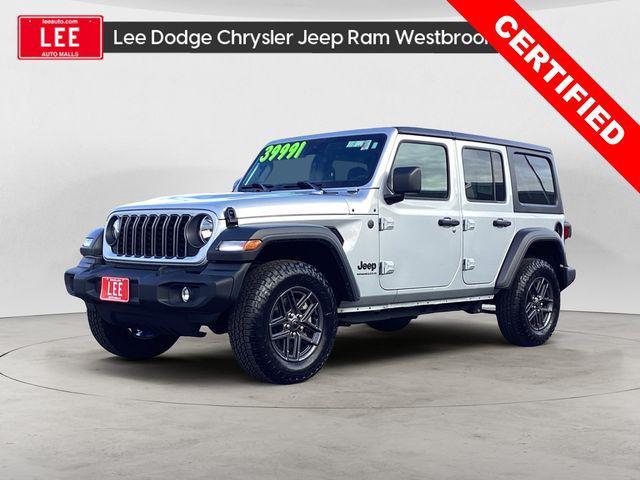 used 2024 Jeep Wrangler car, priced at $39,991