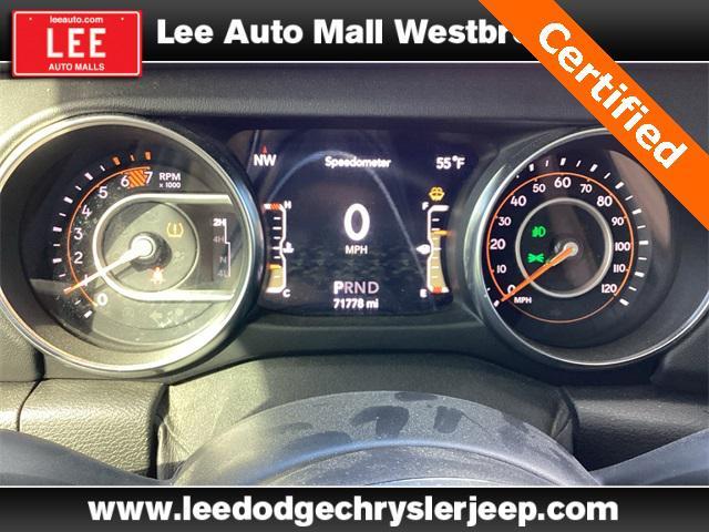 used 2021 Jeep Wrangler Unlimited car, priced at $35,992