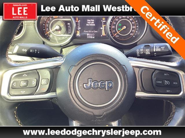 used 2021 Jeep Wrangler Unlimited car, priced at $35,992