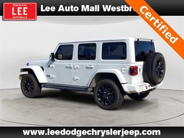 used 2021 Jeep Wrangler Unlimited car, priced at $35,992