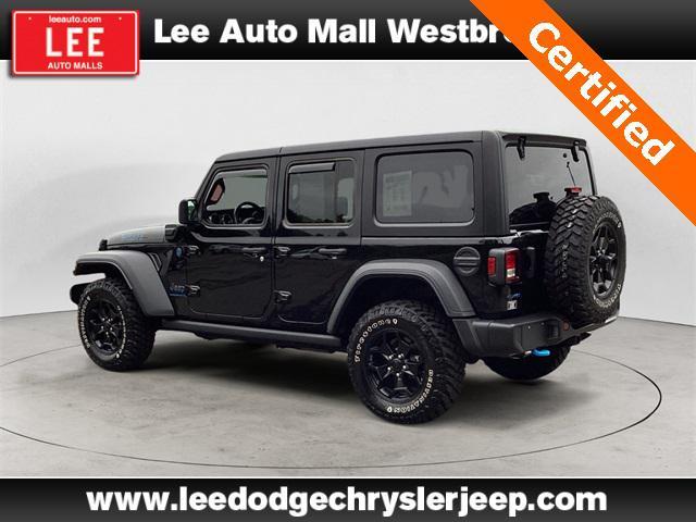 used 2023 Jeep Wrangler 4xe car, priced at $42,993