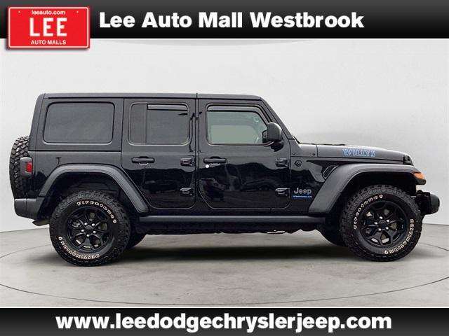 used 2023 Jeep Wrangler 4xe car, priced at $35,998