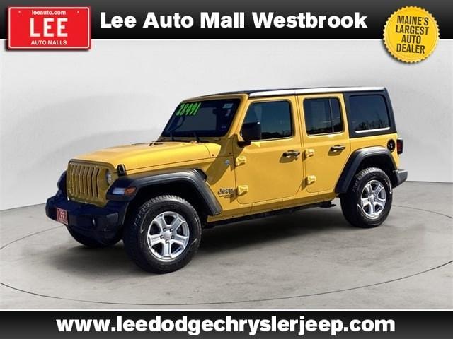 used 2018 Jeep Wrangler Unlimited car, priced at $27,992