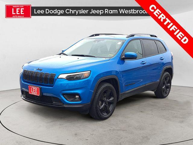 used 2021 Jeep Cherokee car, priced at $20,991