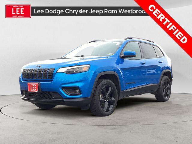 used 2021 Jeep Cherokee car, priced at $20,991