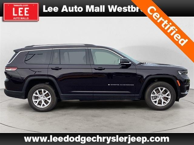 used 2022 Jeep Grand Cherokee L car, priced at $40,491