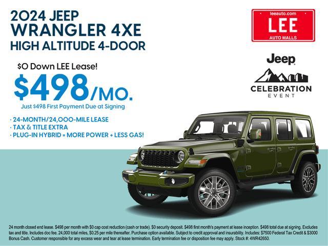 new 2025 Jeep Wrangler car, priced at $43,670