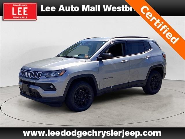 used 2022 Jeep Compass car, priced at $23,492