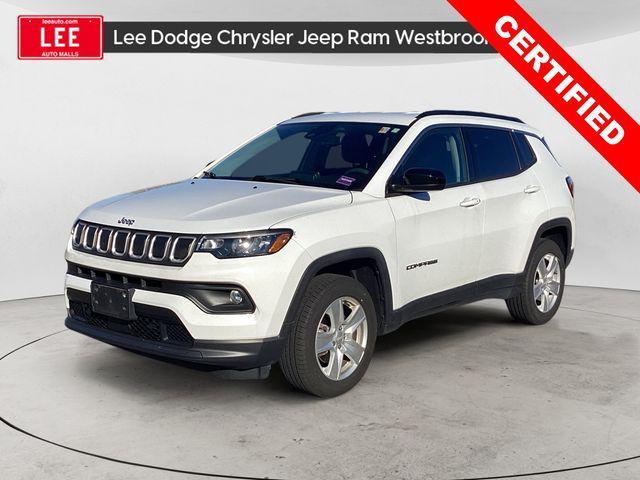 used 2022 Jeep Compass car, priced at $21,991
