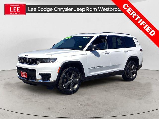used 2021 Jeep Grand Cherokee L car, priced at $31,491