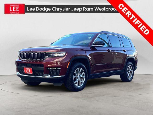 used 2021 Jeep Grand Cherokee L car, priced at $29,491