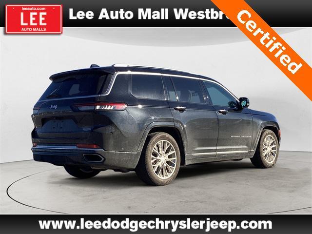 used 2021 Jeep Grand Cherokee L car, priced at $39,991