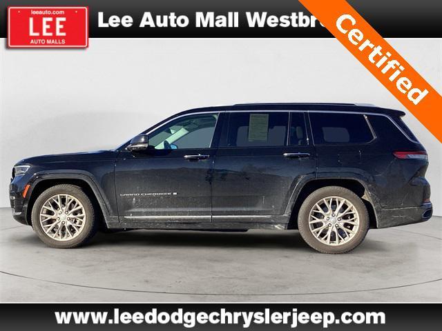 used 2021 Jeep Grand Cherokee L car, priced at $39,991