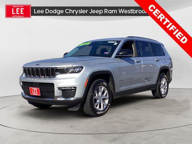 used 2021 Jeep Grand Cherokee L car, priced at $28,991