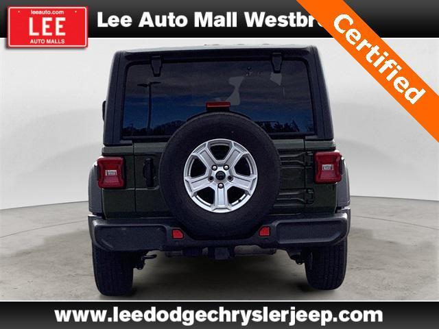 used 2021 Jeep Wrangler car, priced at $29,992