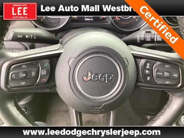 used 2021 Jeep Wrangler car, priced at $29,992