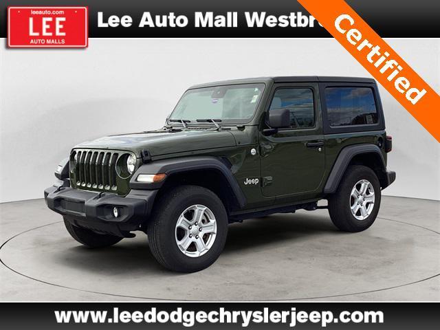 used 2021 Jeep Wrangler car, priced at $30,991