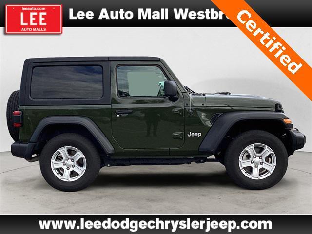 used 2021 Jeep Wrangler car, priced at $29,992