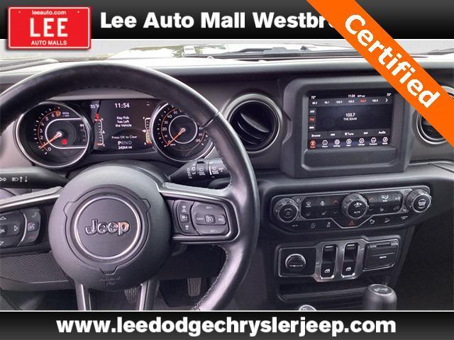 used 2021 Jeep Wrangler car, priced at $29,992