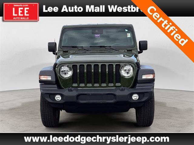 used 2021 Jeep Wrangler car, priced at $29,992