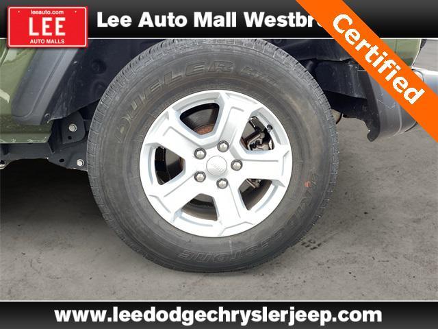 used 2021 Jeep Wrangler car, priced at $29,992