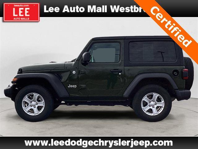 used 2021 Jeep Wrangler car, priced at $29,992