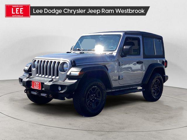 used 2021 Jeep Wrangler car, priced at $21,491