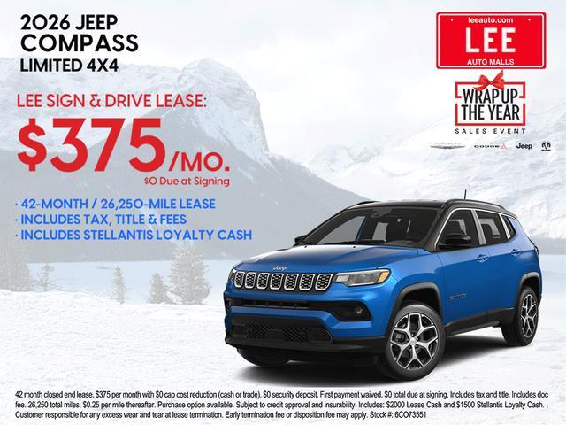 new 2025 Jeep Compass car, priced at $34,227