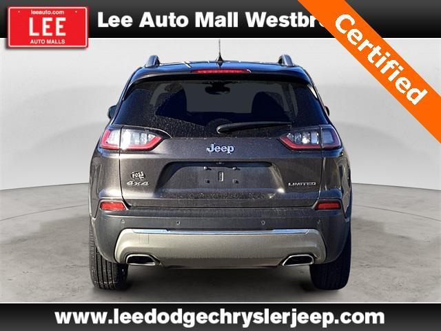 used 2019 Jeep Cherokee car, priced at $19,991