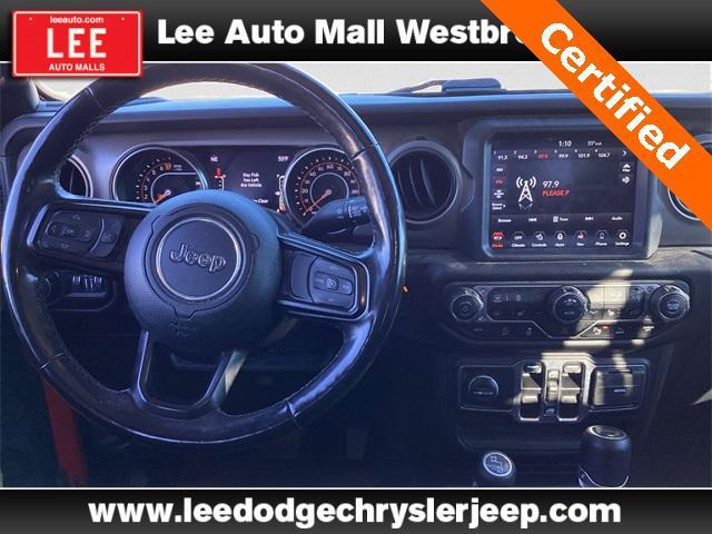 used 2021 Jeep Gladiator car, priced at $33,492