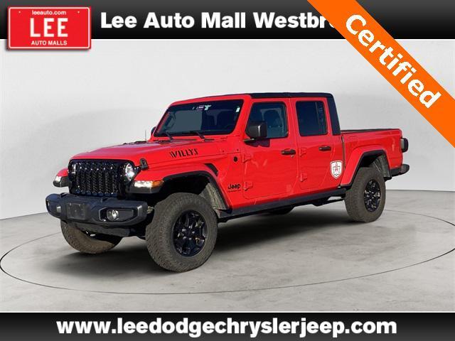 used 2021 Jeep Gladiator car, priced at $33,492