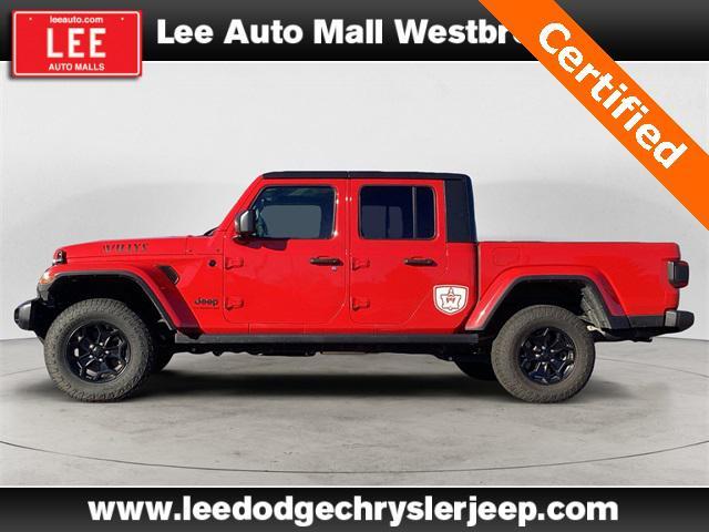 used 2021 Jeep Gladiator car, priced at $33,492