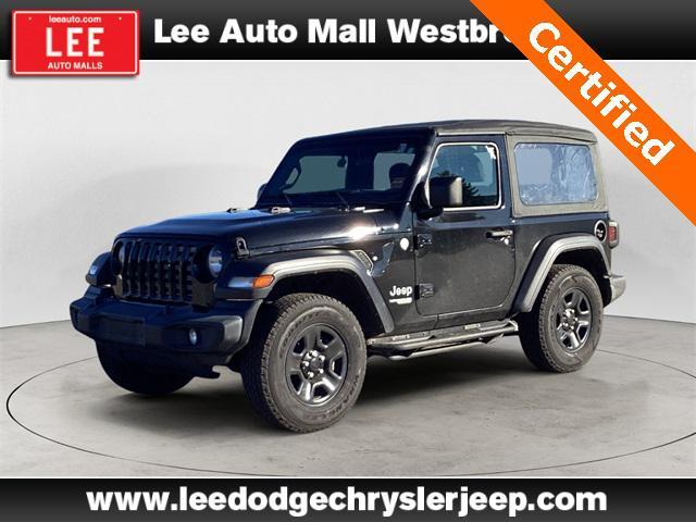 used 2019 Jeep Wrangler car, priced at $23,991