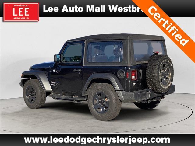 used 2019 Jeep Wrangler car, priced at $23,991