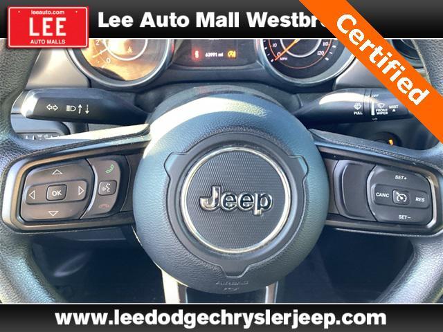 used 2019 Jeep Wrangler car, priced at $23,991