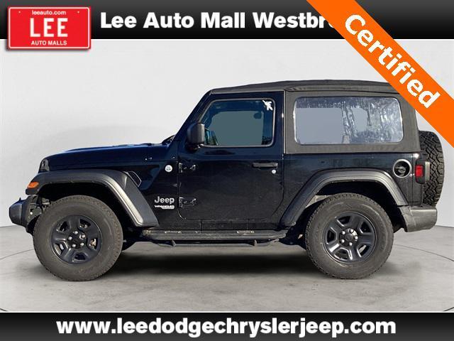 used 2019 Jeep Wrangler car, priced at $23,991