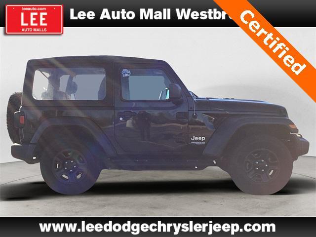 used 2019 Jeep Wrangler car, priced at $23,991