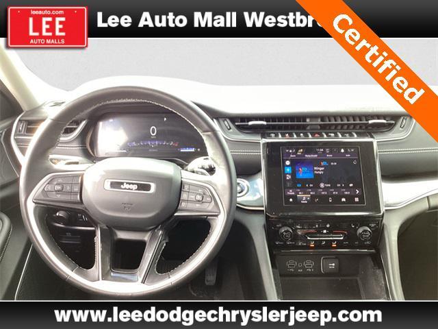 used 2021 Jeep Grand Cherokee L car, priced at $30,492