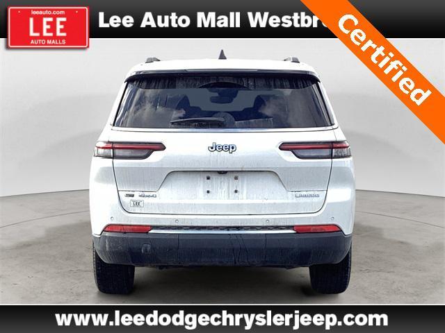 used 2021 Jeep Grand Cherokee L car, priced at $30,492